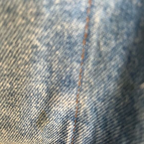 Vintage Too Cute Flintstone Denim Jean Jacket Size 2 Unisex - Picture 10 of 11